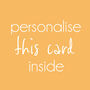 Personalised Manchester Greeting Card, thumbnail 4 of 4