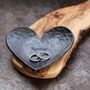 Personalised Iron Heart Dish, 6th Anniversary Gift, thumbnail 5 of 8