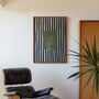I Just Need You And Sunsets Striped Wall Print, thumbnail 8 of 8