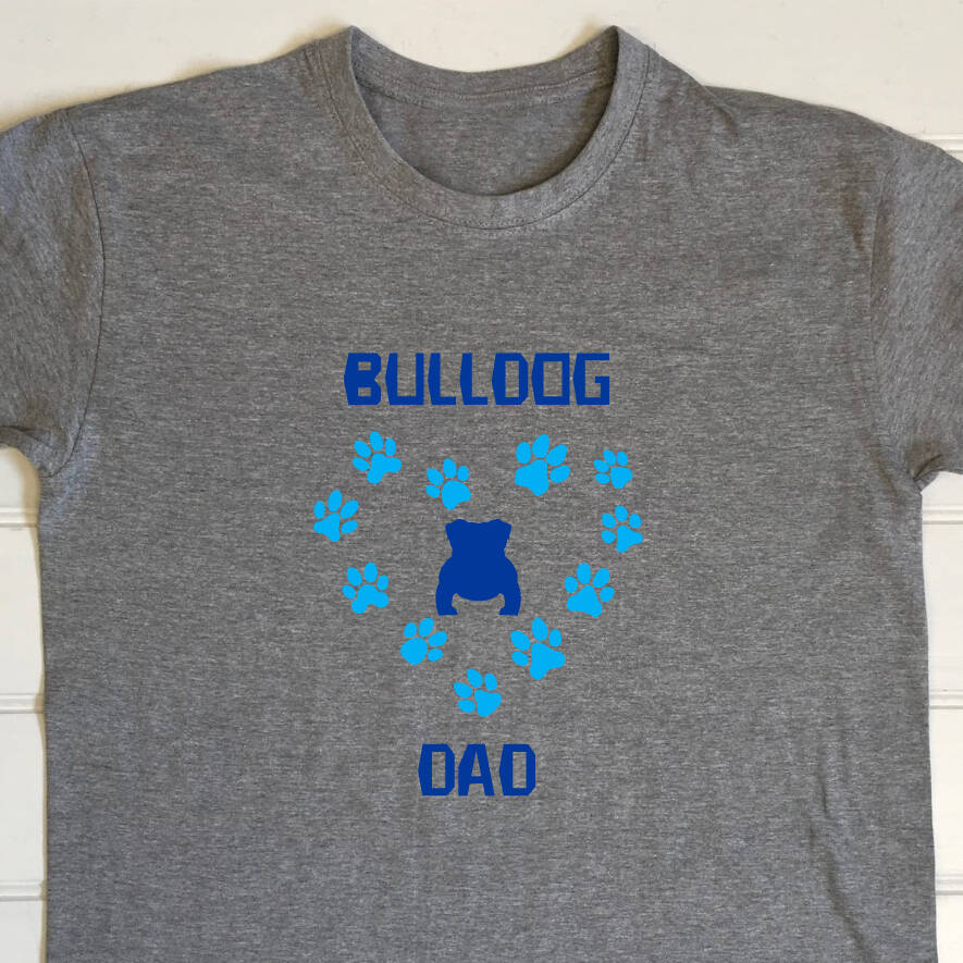 Personalised Adults British Bulldog T Shirt, 1 of 10