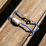 Tafa Freshwater Pearl And 18ct Gold Vermeil Bracelet, thumbnail 2 of 5