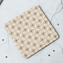 Coasters Set Of Four, Danish Pastel Patterns, thumbnail 5 of 9