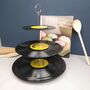 Three Tier Vinyl Record Cake Stand, thumbnail 4 of 6