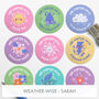 Personalised Teacher Stickers 54 Stickers, thumbnail 11 of 12