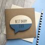 Best Dad/Daddy Ever Magnet Birthday/Father's Day Card, thumbnail 1 of 6