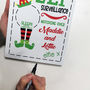 Personalised Countdown To Christmas Calendar, thumbnail 4 of 5