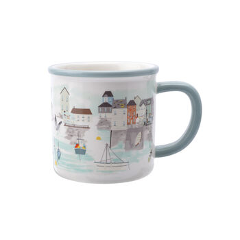 Seaside Harbour House Stoneware Mug In Gift Box, 4 of 5