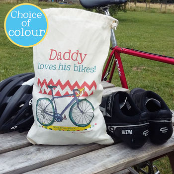 Personalised Cycling Storage Bag, 3 of 12