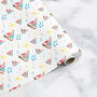 Boats Wrapping Paper Roll Or Folded, thumbnail 1 of 3