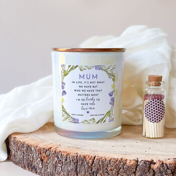 Personalised Mum Candle Gift Set, 2 of 10