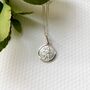 Sterling Silver Small St.Christopher Necklace, thumbnail 2 of 3