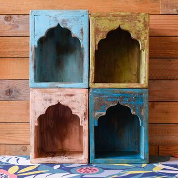 Green Indian Arch Shelf, 8 of 9