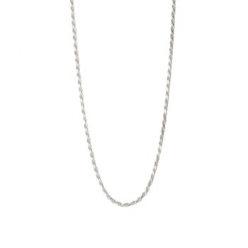 Sterling Silver Rope Chain Necklace, 3 of 7