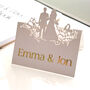 Personalised Wedding Tambourine Name Sticker, thumbnail 4 of 12