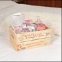 Personalised Pamper Night Treat Crate, thumbnail 2 of 3