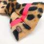 Leopard Neon Dog Bow Tie, thumbnail 10 of 12