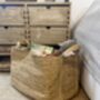 Extra Large Natural Braided Jute Storage Basket, thumbnail 9 of 10