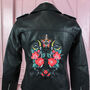 New Beginnings Bridal Leather Jacket, thumbnail 2 of 10