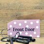 Frontdoor Backdoor Key Ring, thumbnail 2 of 2