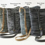 Fair Trade Woven Cotton Leather Cross Body Bag Purse, thumbnail 6 of 7