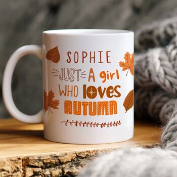 Pumpkin Autumn Mug Personalised Gift, 3 of 5