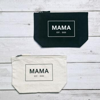 'Mama' Personalised Year, Make Up Bag, 3 of 3