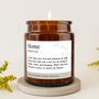 Brown Jar Candle • 'Home Definition” • Scented Jar Candle • Special Gift • Novelty Candle • Humor Candle • New Home, thumbnail 1 of 4