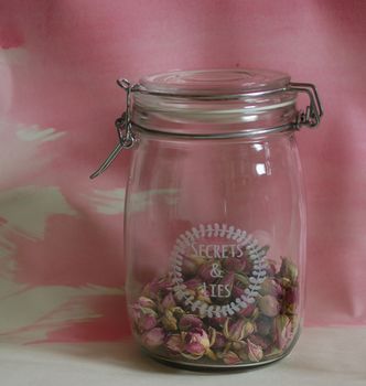Bits And Bobs Personalised Glass Preserving Storage Jar, 4 of 5
