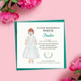 Personalised Niece First Holy Communion Card, thumbnail 1 of 6