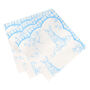 Playful Bunny Blue And White Paper Easter Napkins X 20, thumbnail 2 of 4