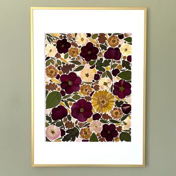 Preservation Of Your Wedding Flowers Into A Large Frame, 8 of 11