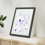 Personalised Space Children’s Nursery Framed Print, thumbnail 1 of 10