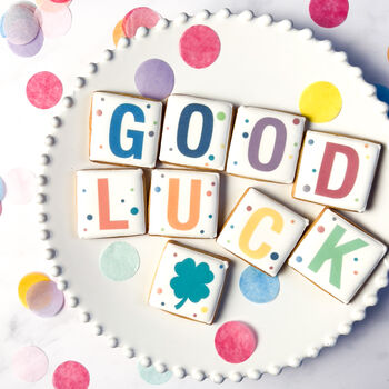 Good Luck Tile Biscuit Box, 2 of 2
