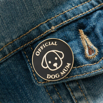 Official Dog Mum Enamel Pin, 9 of 12