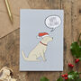 Christmas Golden Retriever Dog Pin Badge, thumbnail 12 of 12
