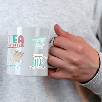 Personalised Six Tea Tea Mug 60th Birthday Gift, 2 of 5