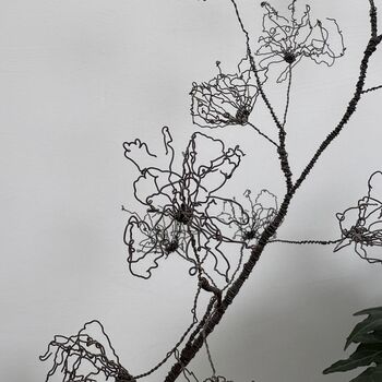 Handmade Wire ‘Old Man’s Beard’ Stem, 6 of 11