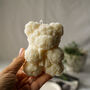 Large Bow Teddy Bear Soy Wax Candle, thumbnail 4 of 6