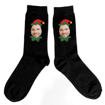 Funny Christmas Gifts For Him Face Socks Personalised, 4 of 4