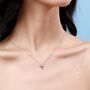 Manta Ray Pendant Necklace In Sterling Silver, thumbnail 4 of 12