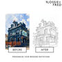 Personalised Fine Line Pencil Sketch Venue Portrait, thumbnail 6 of 9