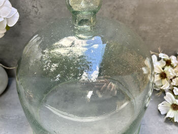 Huge 30cm Recycled Glass Cloche Dome Bell Jar, 8 of 8