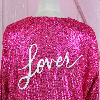 Pink Lover Sequin Jacket, 5 of 9