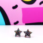 Star Stud Earrings, thumbnail 2 of 3