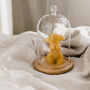 Sculpted Beeswax Candle Trio, thumbnail 2 of 6