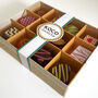 Wooden Chocolate Box, 12 Piece Play Food Set With Box, thumbnail 5 of 9