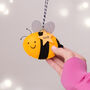 Personalised Bee Christmas Decoration, thumbnail 2 of 7