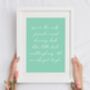 You're The Only Friend I Need Lorde Print A3, thumbnail 4 of 5
