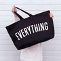 'Everything' Black Really Big Bag, thumbnail 2 of 8