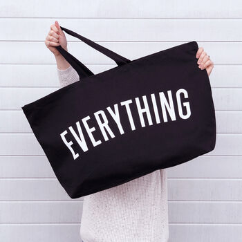 'Everything' Black Really Big Bag, 2 of 8